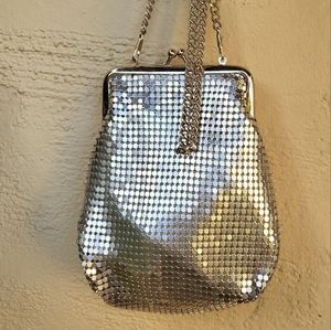 Gold metal purse